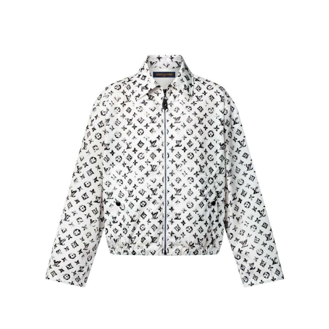 【Louis Vuitton】ジップフーディーブルゾンジャケットオフホワイト36