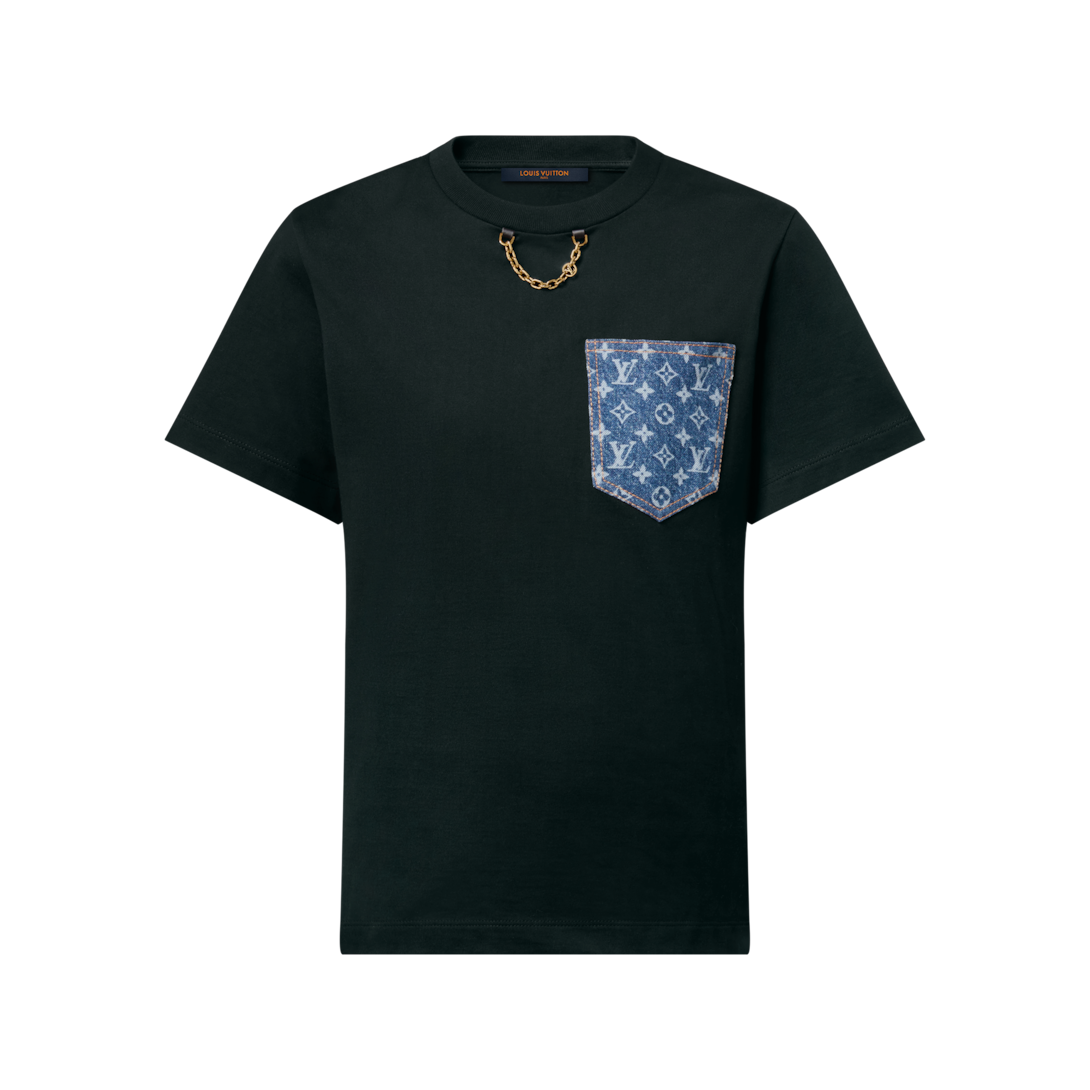 21AW ルイヴィトン シグネチャー 3Dポケット モノグラム Tシャツ