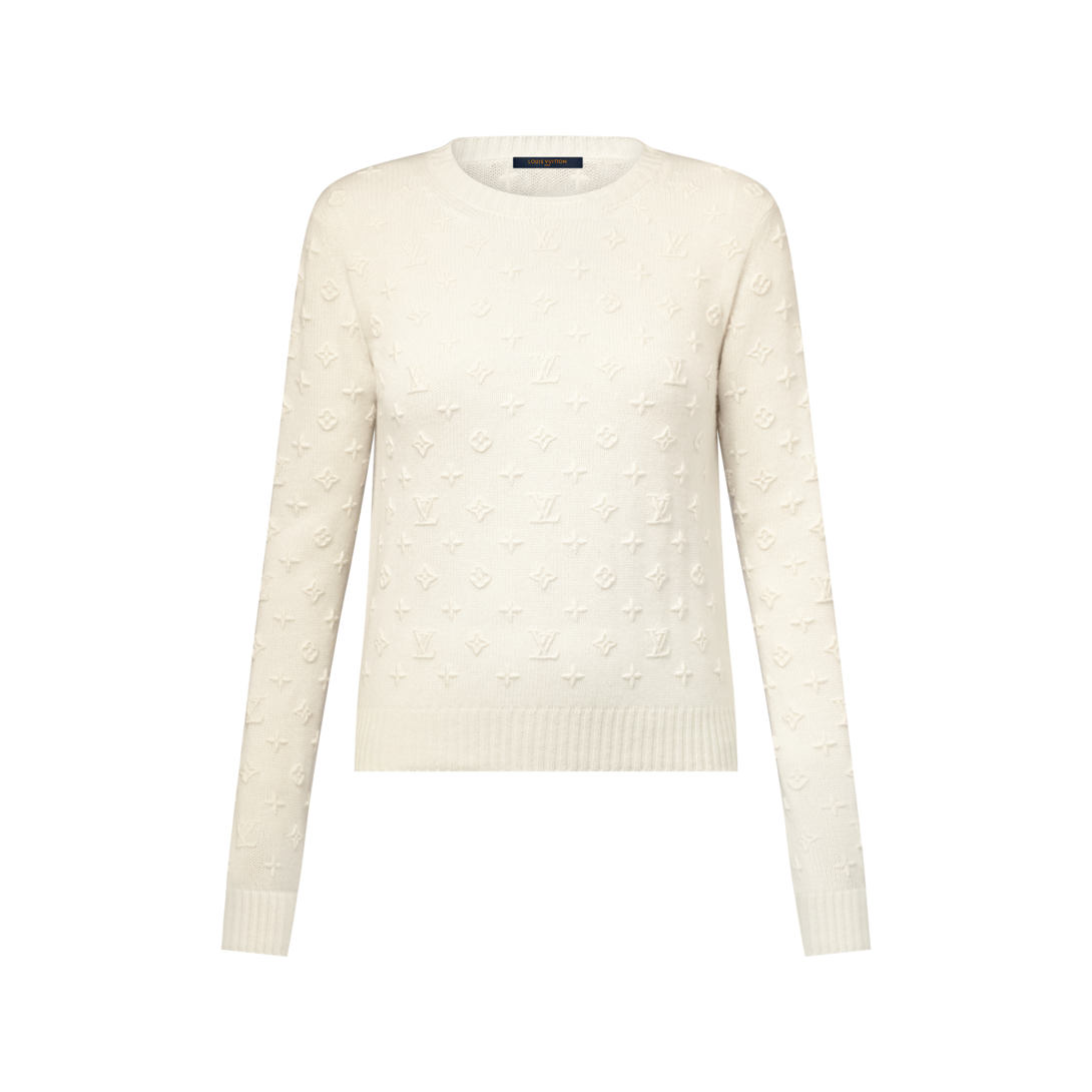 ルイヴィトン ニット 3Dシグネチャー モノグラムスカート414番 ルイ  