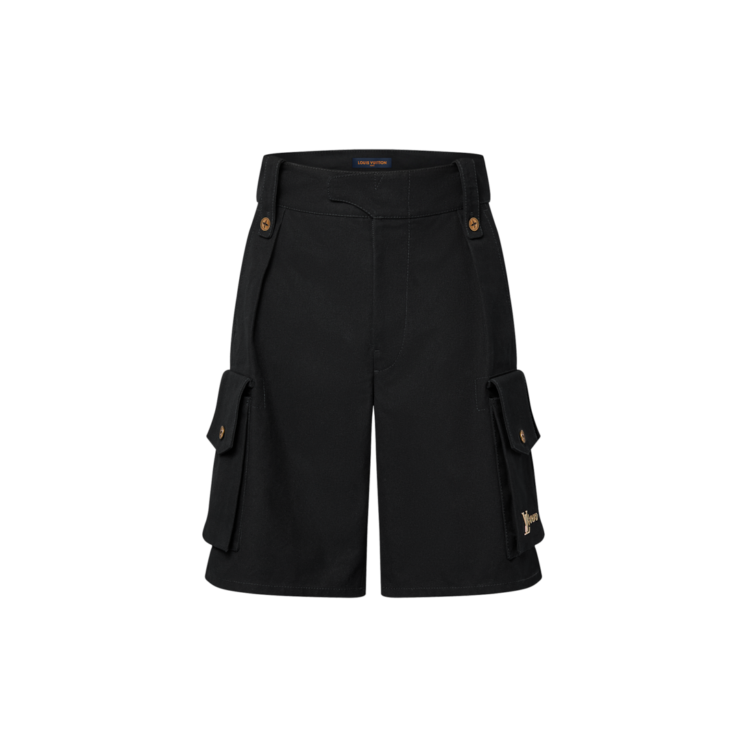 ルイヴィトン RW202W XZX FJKP05 3D シグネチャー ロゴショートパンツ  