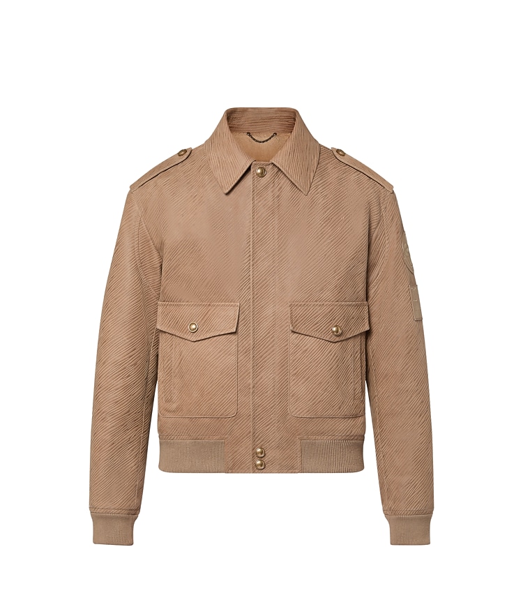 エピエンボスレザーフライトジャケット ｜ルイ・ヴィトン 公式サイト  