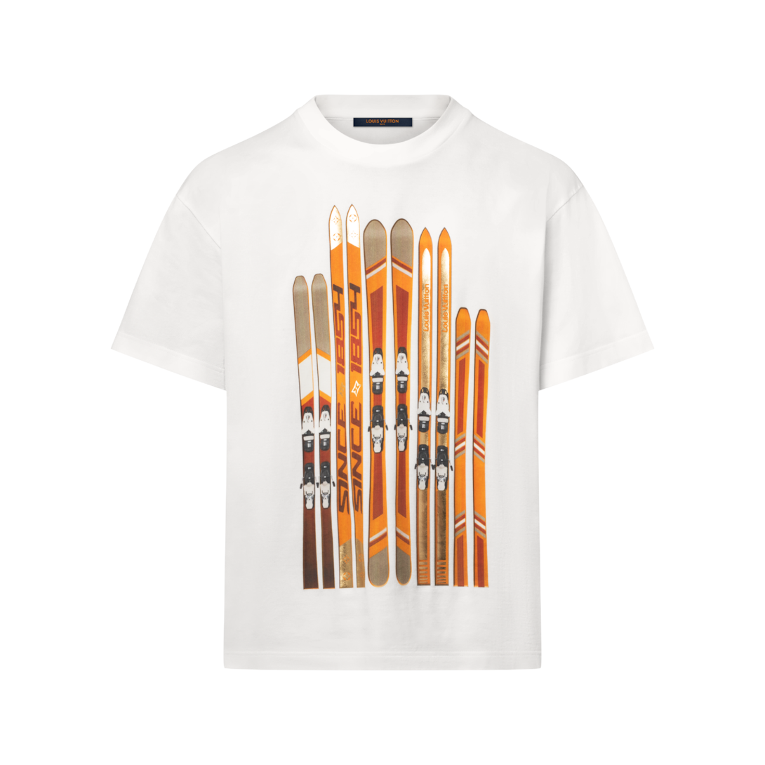 極美品 21SS ルイヴィトン ヴィタミンズコットンジャージーTシャツ 
