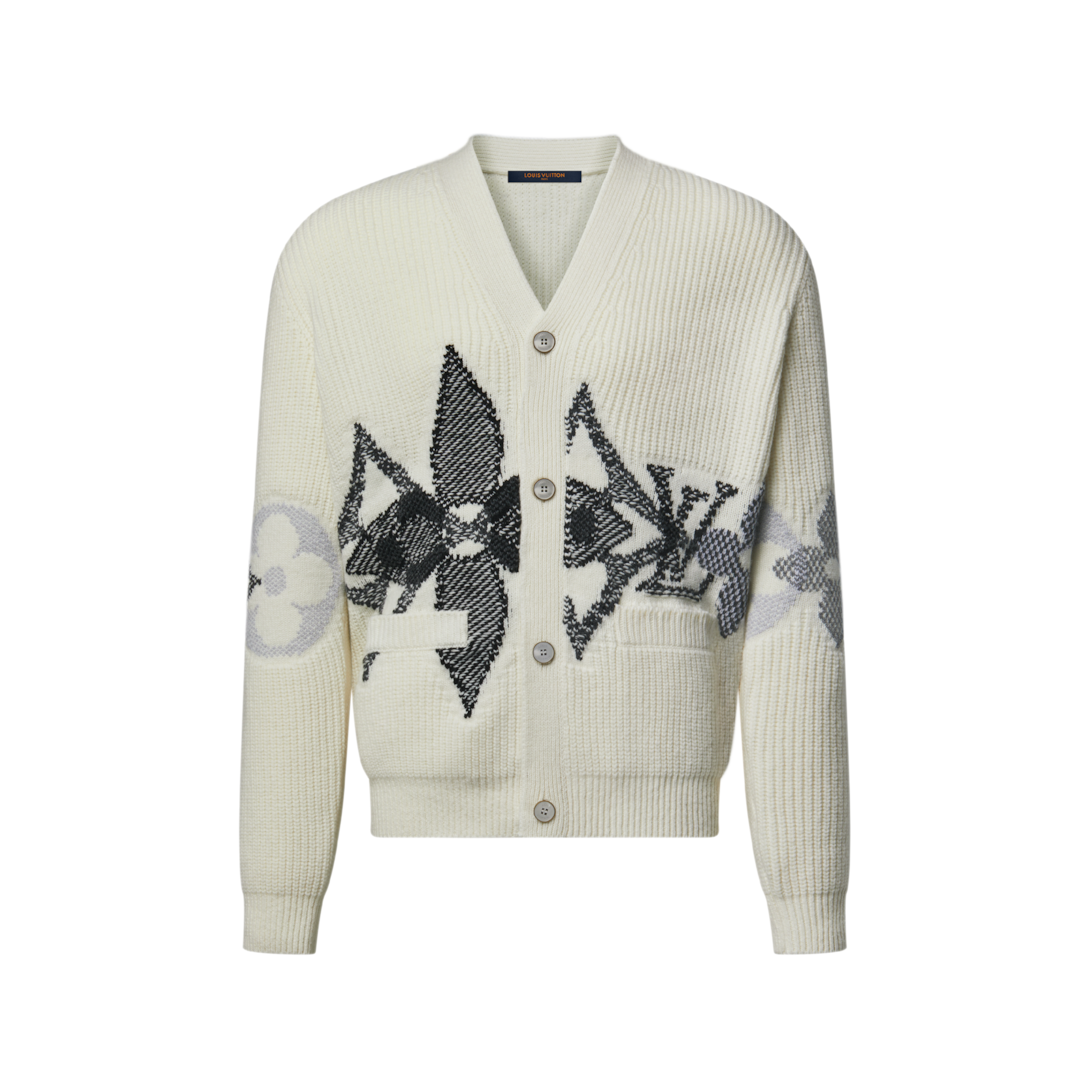 Louis Vuitton/ルイヴィトン Vネックカーディガン XL 美品/ LOUIS 