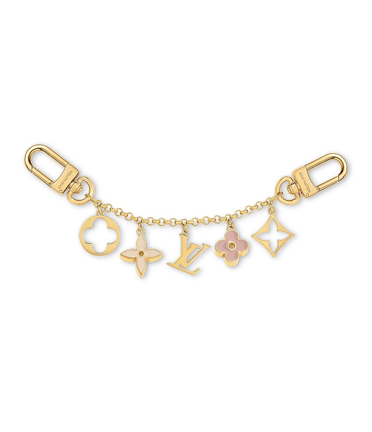 バッグ チャーム チェーン・フルール ドゥ モノグラム S00｜ルイ  