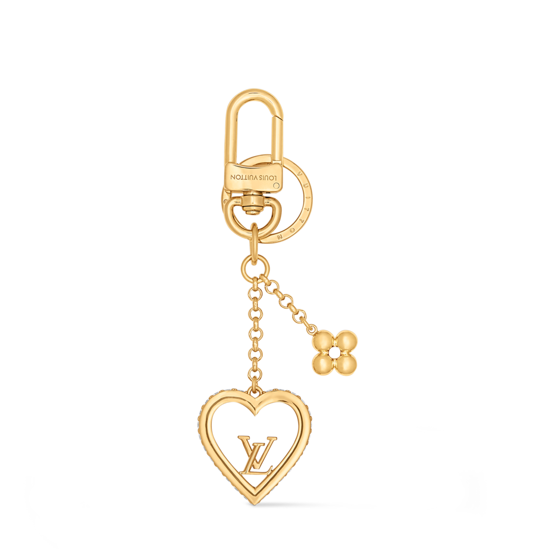 ルイ・ヴィトン ハート型キーホルダー LOUIS VUITTON ルイヴィトン LV  
