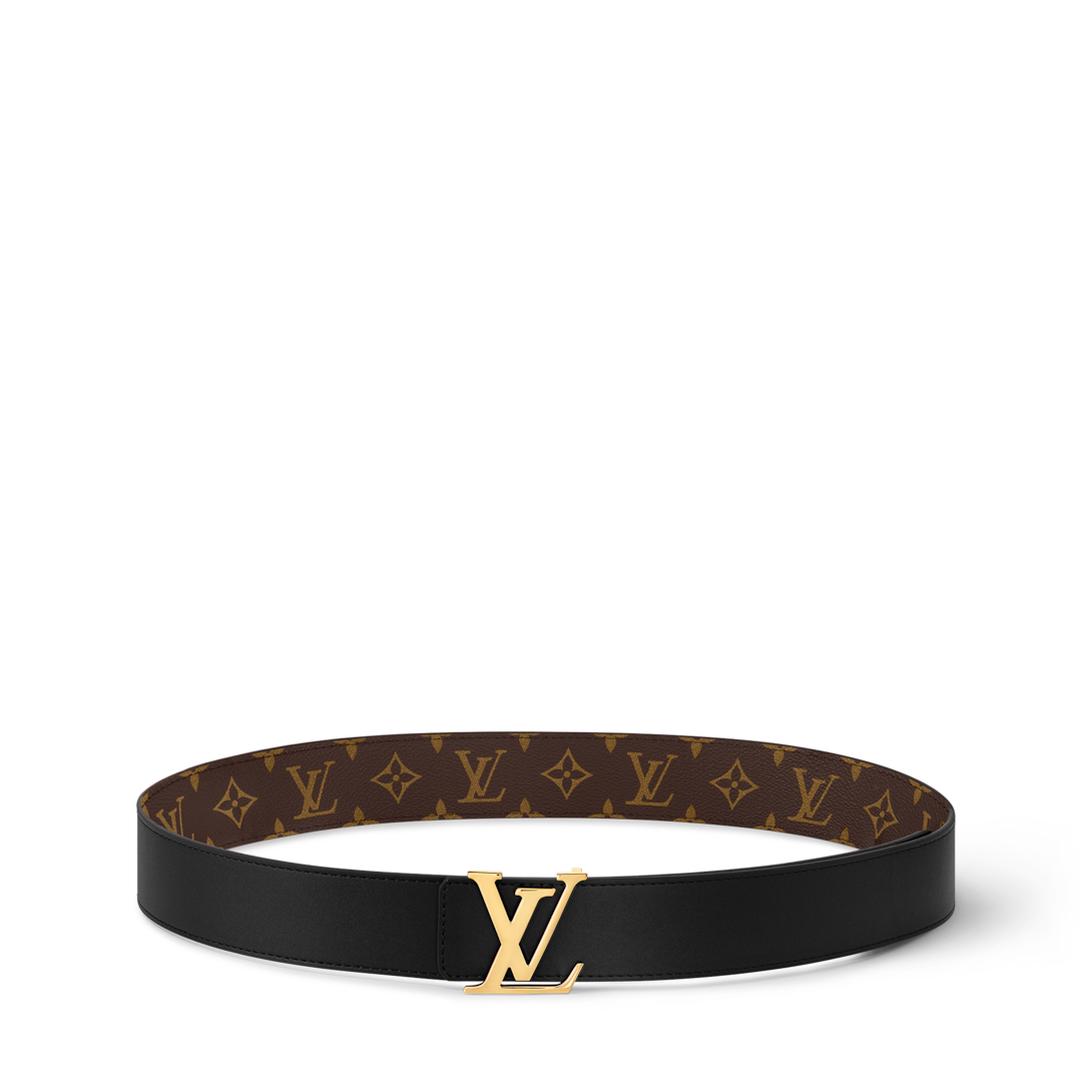極美品 ルイヴィトン M0157 LV イニシャルリバーシブル 40MM ベルト 