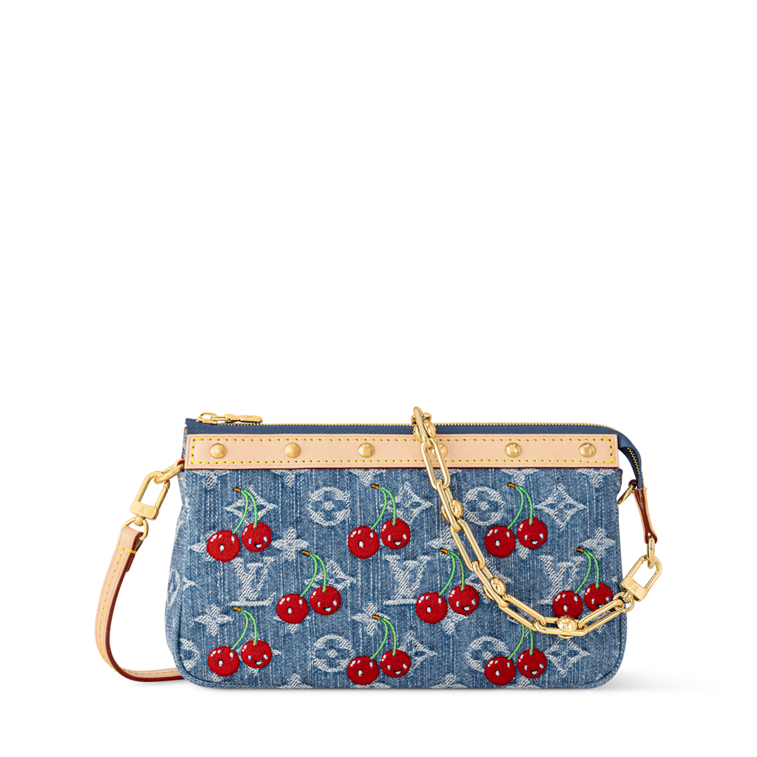 N2906 美品!! ルイヴィトン モノグラム ポシェット アクセソワール 