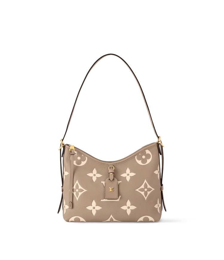 キャリーオール ジップ NM PM バイカラー モノグラム・アンプラント  