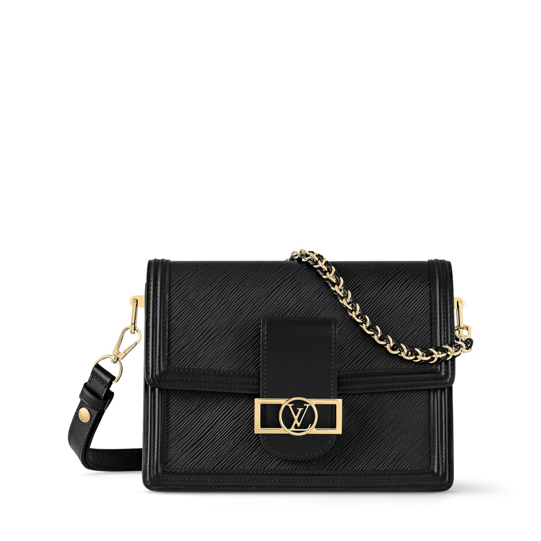 ルイヴィトン LOUIS VUITTON エピ ドーフィーヌ PM レザー ポーチ 小物 タッシリイエロー M48449 レディース