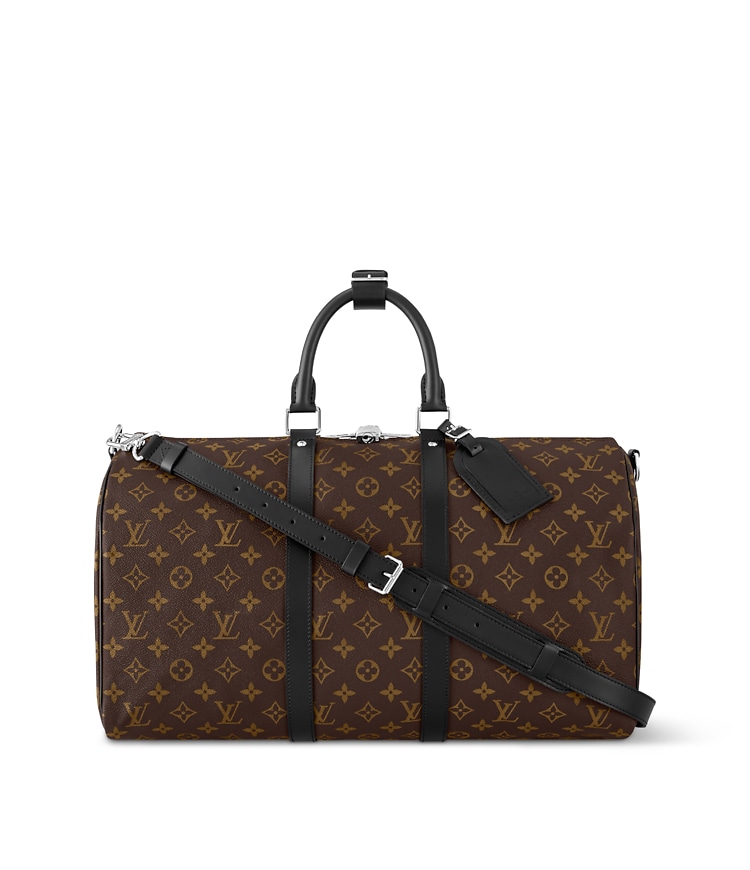 LOUIS VUITTON 連ねる ダミエ アズール キーポル50 MB3142