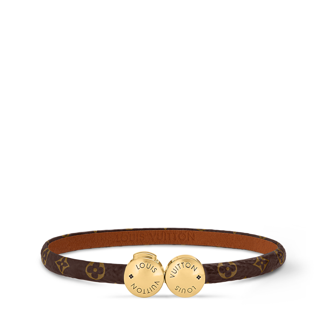 ルイヴィトン ブレスレット モノグラムミニ M64457 ブルー