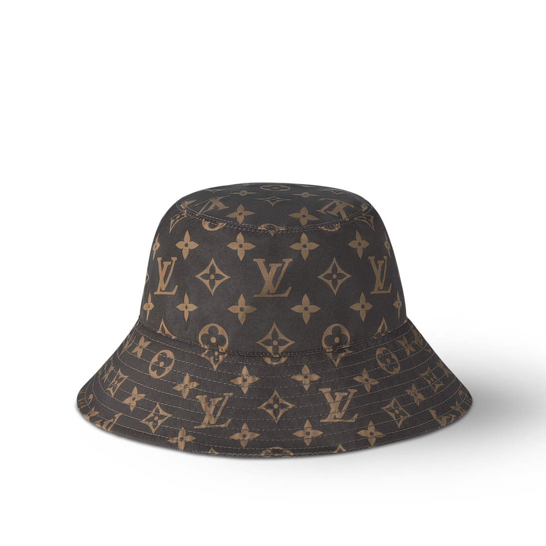 ルイヴィトン LOUIS VUITTON バケットハット モノグラム エッセンシャル モノグラムデニム/コットン ブルー #58 M78772 中古 新入荷 LV1384 バケットハット・LV クラウド S00｜ルイ・ヴィトン 公式サイト - M7848M