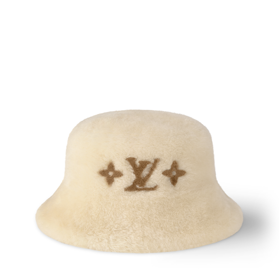 Louis Vuitton バケットハット ホワイト イエロー | イエロー（黄色  
