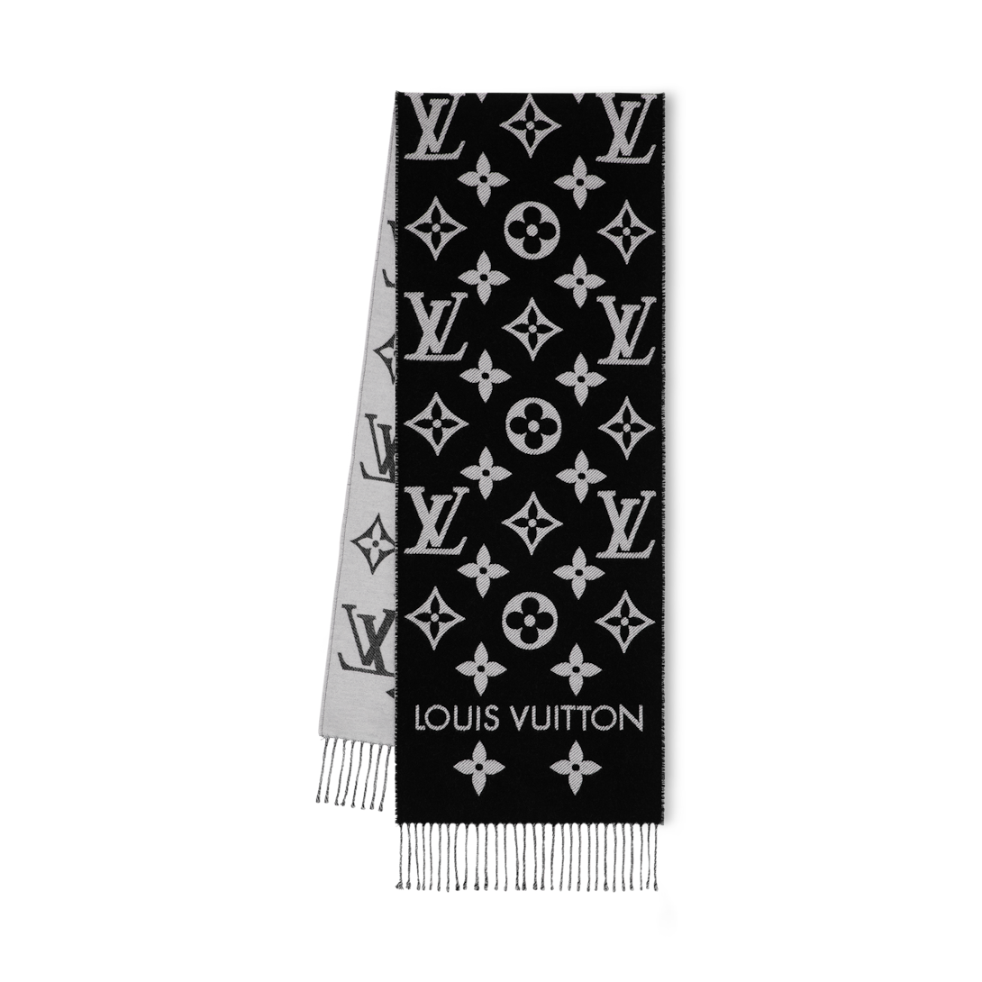 新品未使用LOUIS VUITTON マフラーエッセンシャルM77853 ウール 