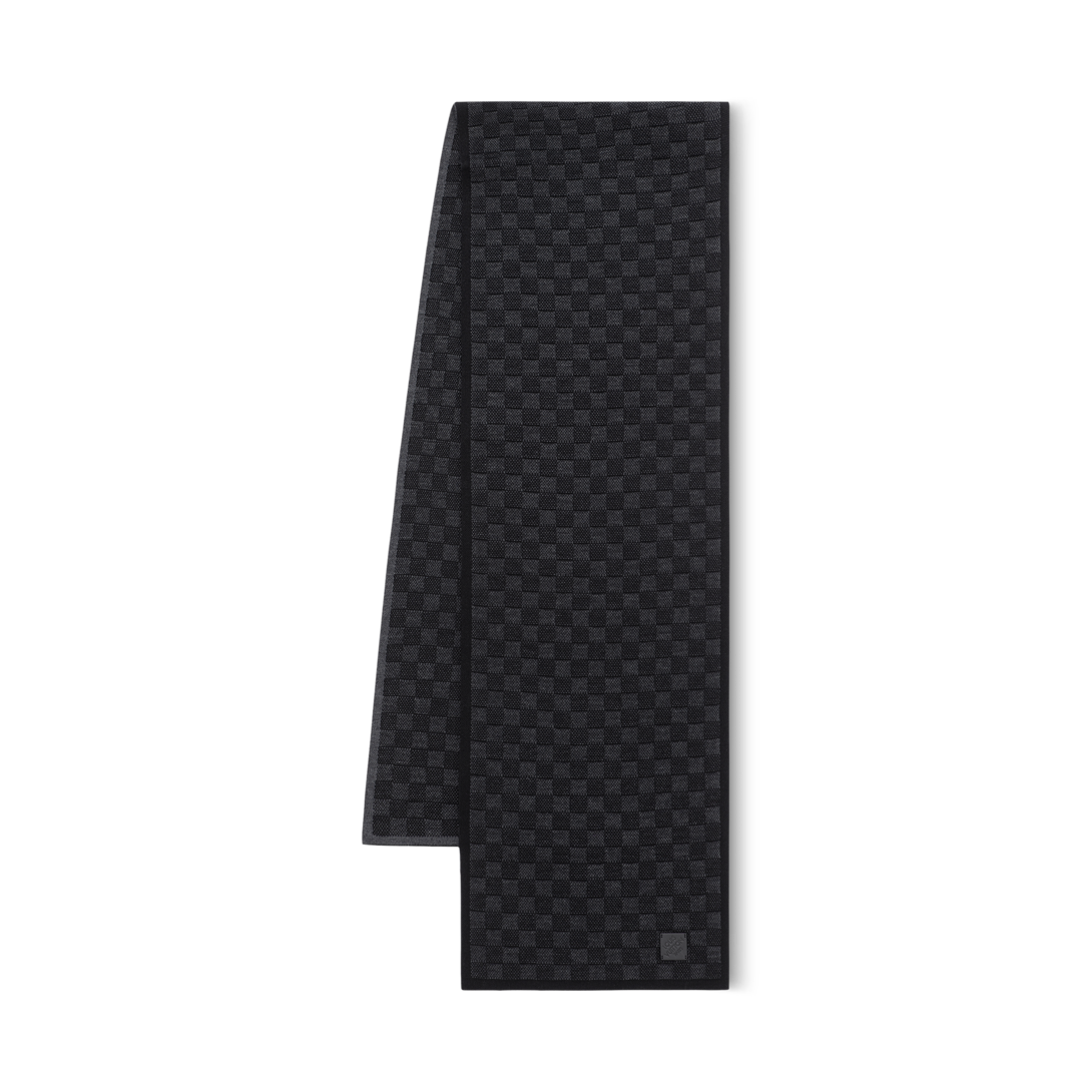 Louis Vuitton ダミエパターン マフラー 【公式通販】