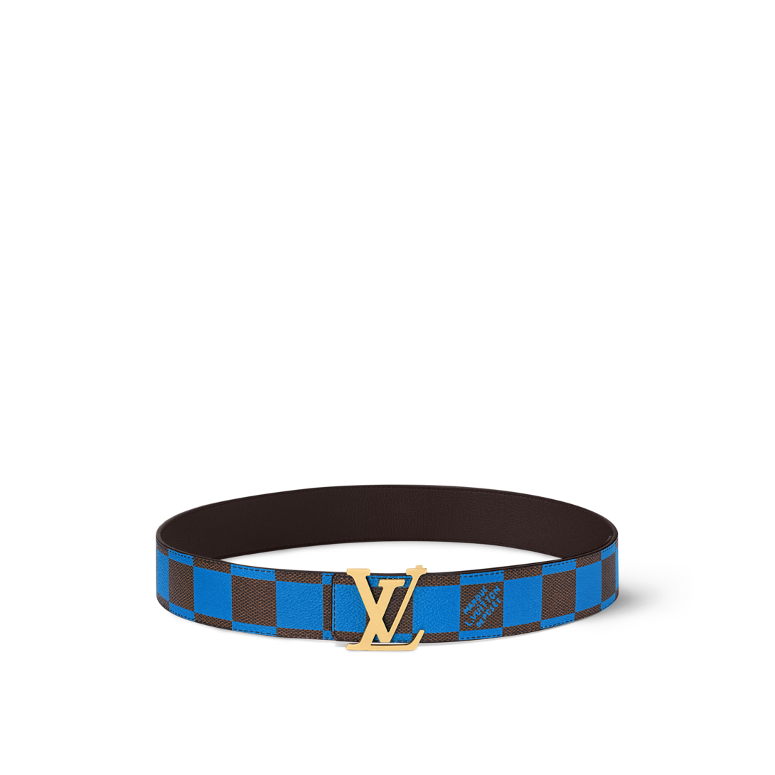 ルイヴィトン サンチュール LV イニシャル 40m リバーシブル ベルト  