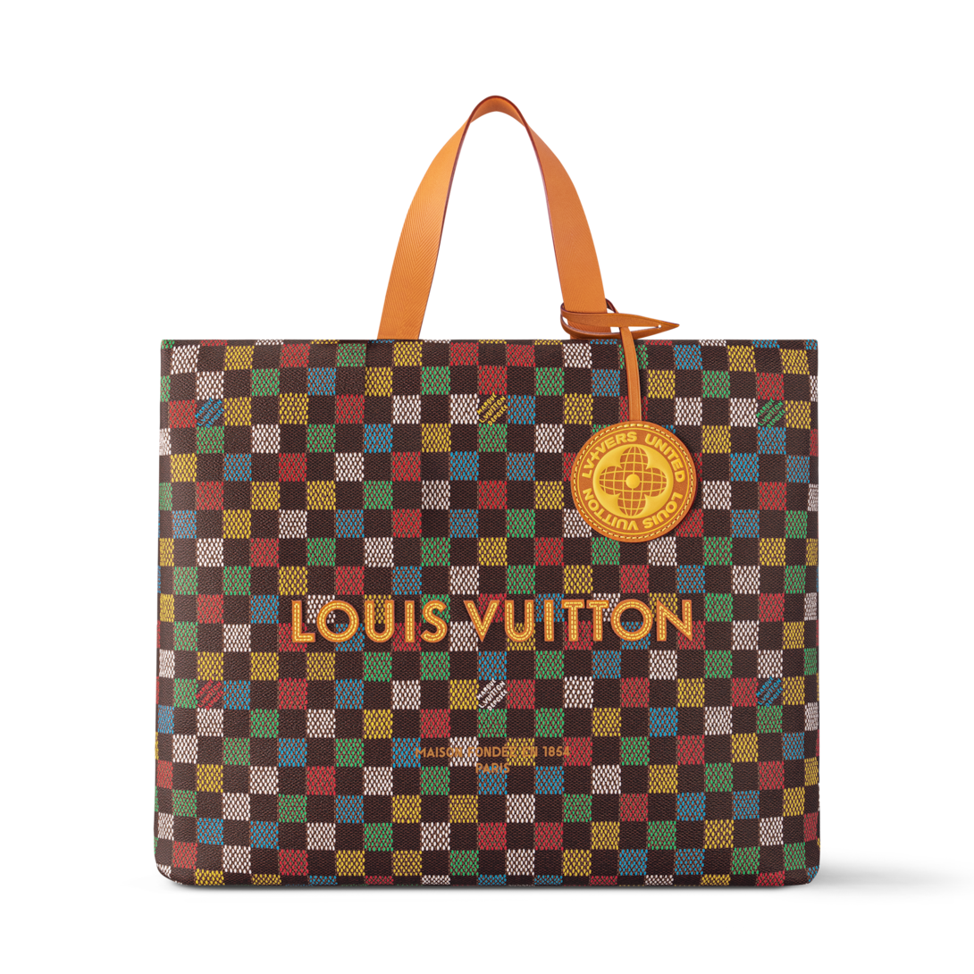 LOUIS VUITTON - LOUIS VUITTON サレヤMM トートバッグ ダミエ エベヌ 