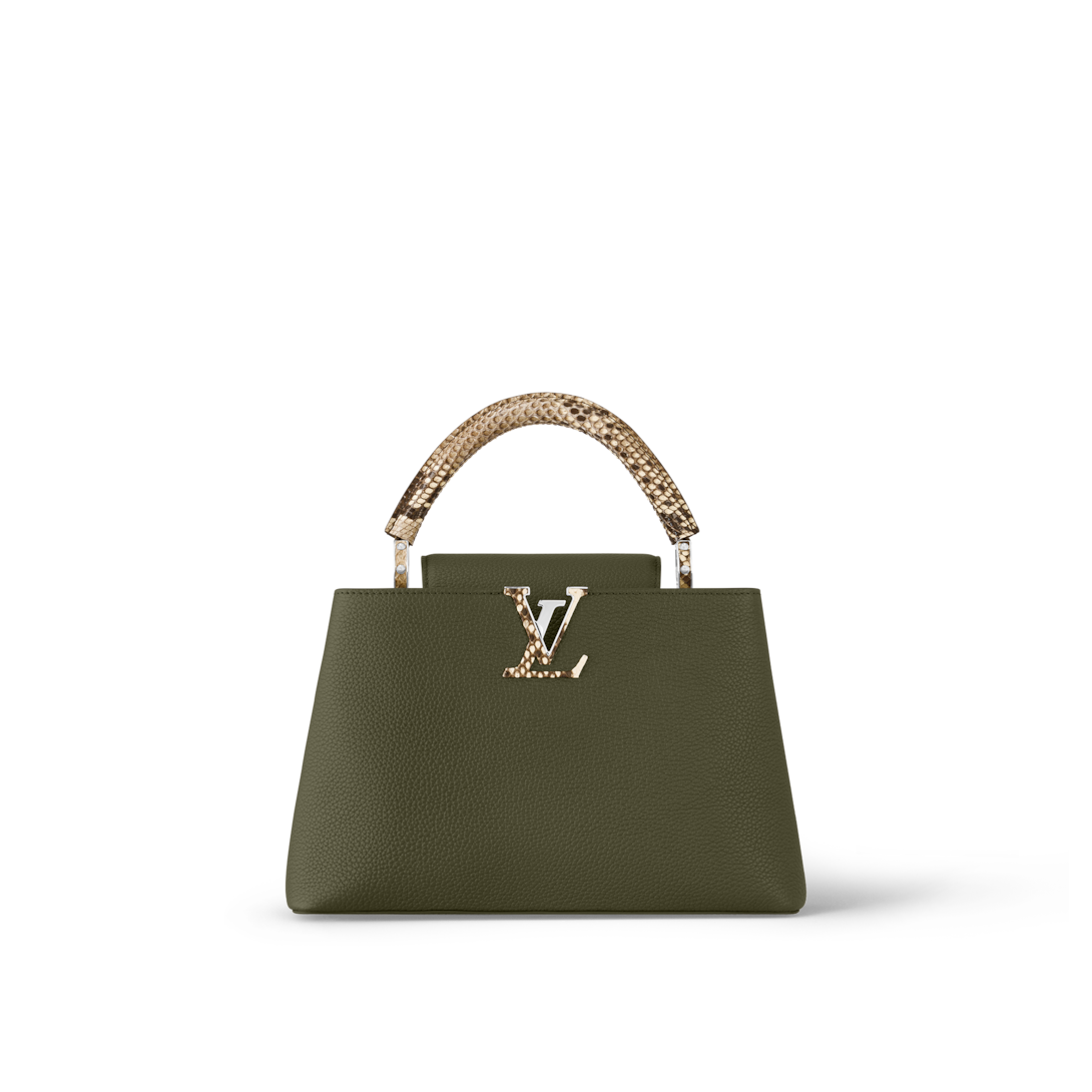 LOUIS VUITTON ルイ ヴィトン カプシーヌ MINI パイソン トリヨン  