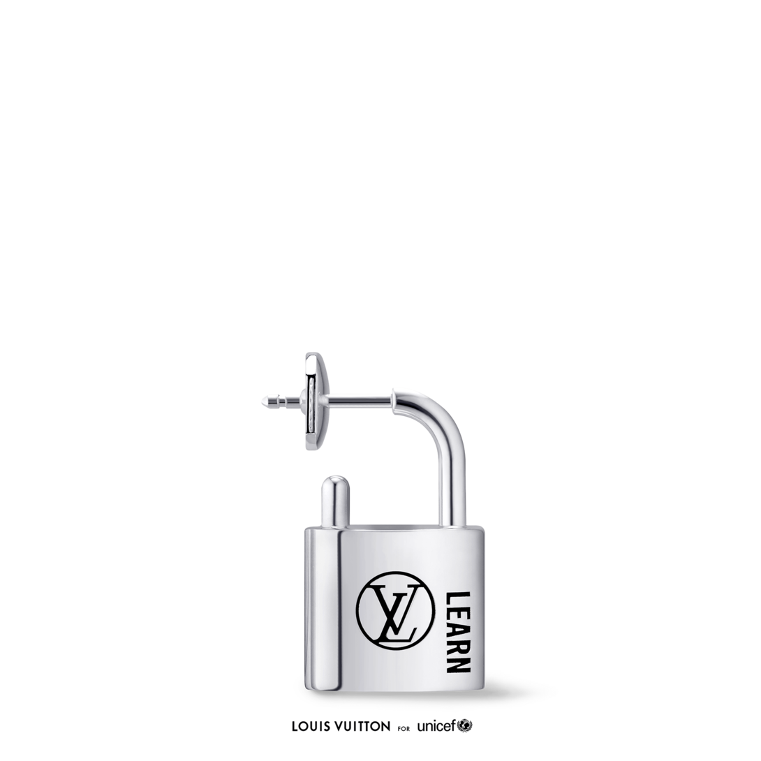 Louis Vuitton V字型ピアス シルバー ピアス シルバー・ロックイット 